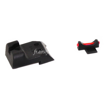 Airsoft Website Fibre Optique Guidon Hausse Convient pour ARMY ARMAMENT R501 Tokyo Marui Hi-Capa Série GBB Pistolet Airsoft