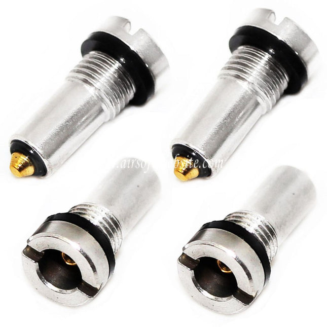 Airsoft Website 4pièces Entrée Vanne Convient pour ARMY R17 R27 R28 R45 1911 Hi-Capa Tokyo Marui G17 Série GBB Pistolet Chargeur