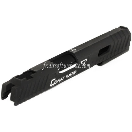 ARMY ARMAMENT 200mm Métal Glissière Convient pour ARMY R601 TTI Combat Master Tokyo Marui Hi-Capa GBB Pistolet Airsoft Noir