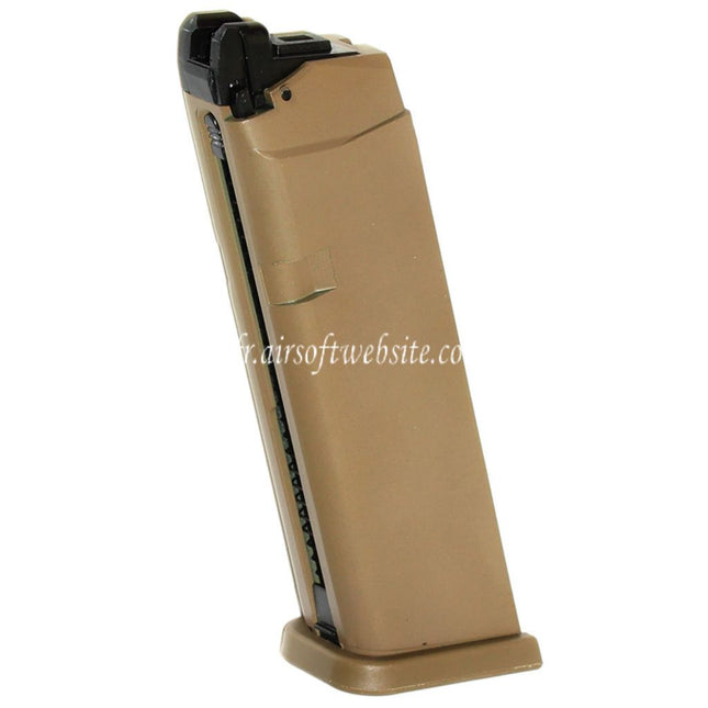 E&C 24 Billes Gaz Chargeur Convient pour G17 G18C G34 G35 G-Série GBB Pistolet Airsoft