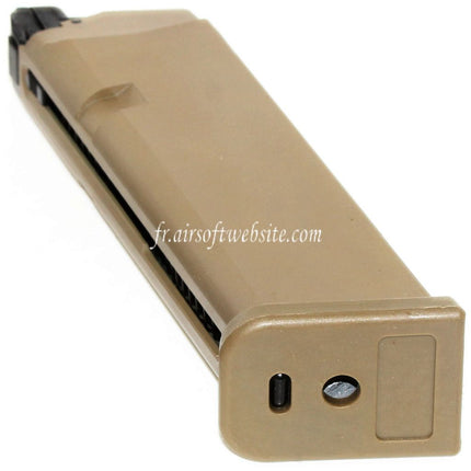 E&C 24 Billes Gaz Chargeur Convient pour G17 G18C G34 G35 G-Série GBB Pistolet Airsoft