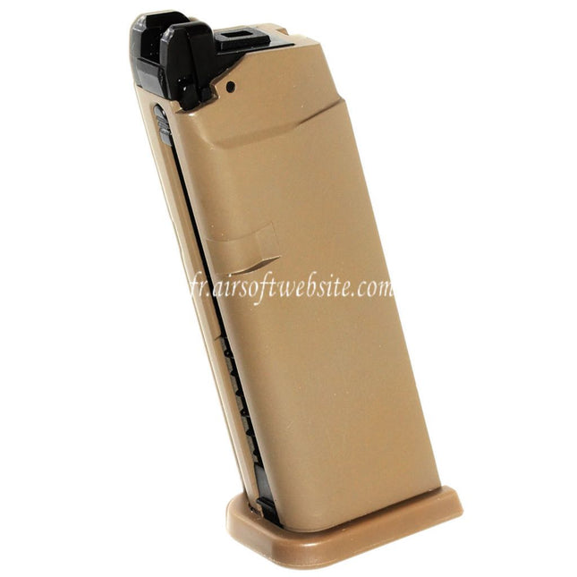 E&C 20 Billes Gaz Chargeur Convient pour G19 G23 G26 Série GBB Pistolet Airsoft