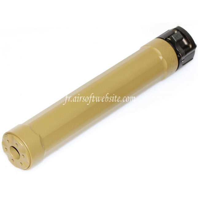 5KU 187mm Ryder 9 MP5 Silencieux Convient pour VFC Umarex Tokyo Marui MP5 Série AEG GBB SMG Fusil Airsoft