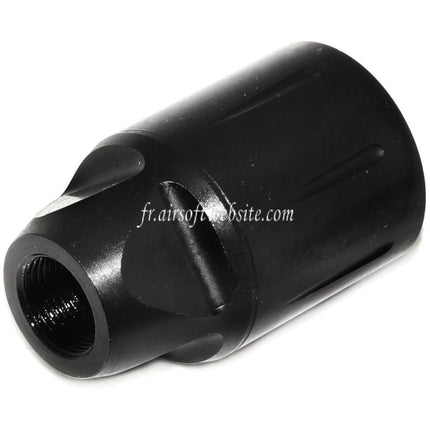 5KU 51mm SLR Style Frein de Bouche Convient pour -14mm CCW sens antihoraire Canon Fusil Airsoft Noir