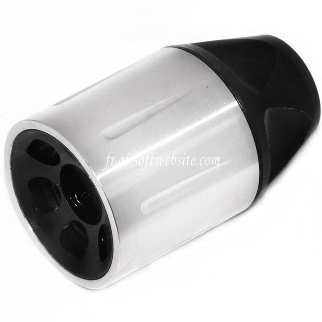 5KU 51mm SLR Style Frein de Bouche Convient pour -14mm CCW sens antihoraire Canon Fusil Airsoft Noir