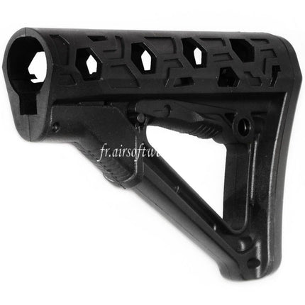 DOUBLE BELL 183mm Polymère Crosse Convient pour M4 Série GBB Fusil Airsoft