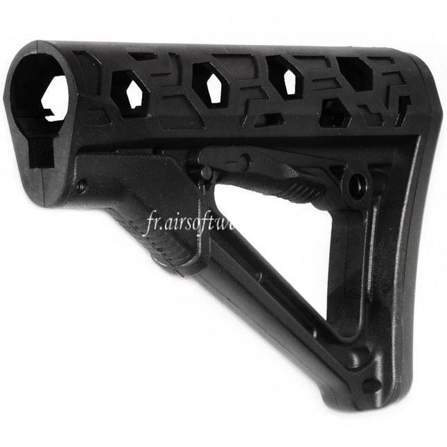 DOUBLE BELL 183mm Polymère Crosse Convient pour M4 Série GBB Fusil Airsoft