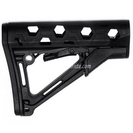 DOUBLE BELL 183mm Polymère Crosse Convient pour M4 Série GBB Fusil Airsoft