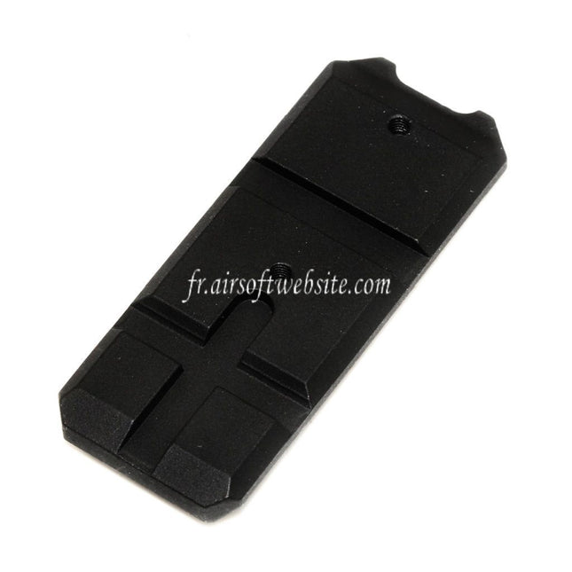 E&C Rail Section Convient pour E&C Tokyo Marui Hi-Capa Série GBB Pistolet Airsoft Noir