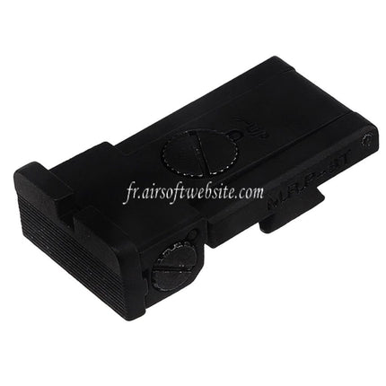 E&C Hausse Convient pour E&C Tokyo Marui Hi-Capa Série GBB Pistolet Airsoft Noir