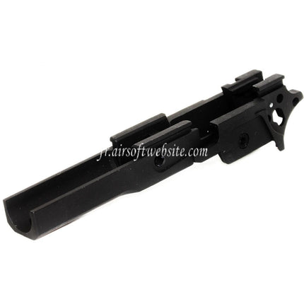 E&C Milieu Châssis Convient pour E&C Tokyo Marui Hi-Capa 5.1 Série GBB Pistolet Airsoft Noir