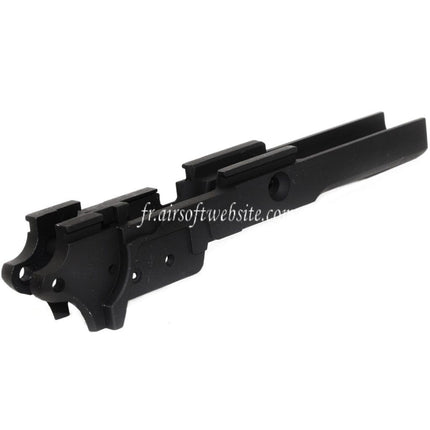 E&C Milieu Châssis Convient pour E&C Tokyo Marui Hi-Capa 5.1 Série GBB Pistolet Airsoft Noir