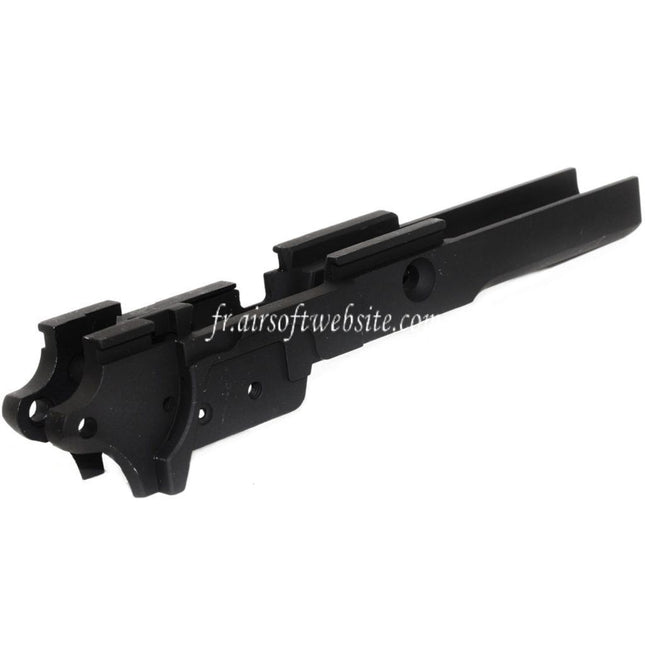 E&C Milieu Châssis Convient pour E&C Tokyo Marui Hi-Capa 5.1 Série GBB Pistolet Airsoft Noir