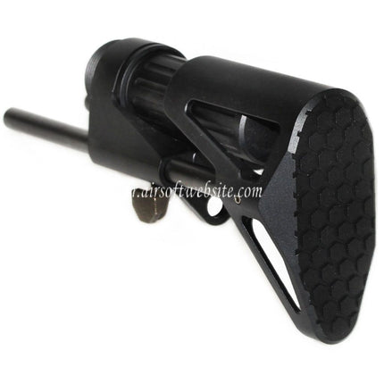 5KU SCW Rétractable PDW Crosse Convient pour Tokyo Marui M4 MWS Série GBB Fusil Airsoft Noir