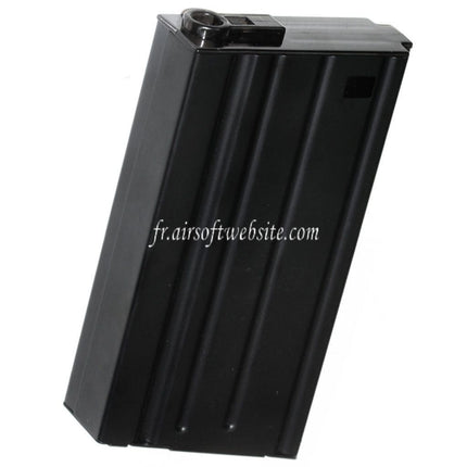 Battleaxe 150 Billes Mid-Cap Chargeur Convient pour JG Golden Eagle CYMA A&K G&P Tokyo Marui SR25 Série AEG Fusil Airsoft Noir