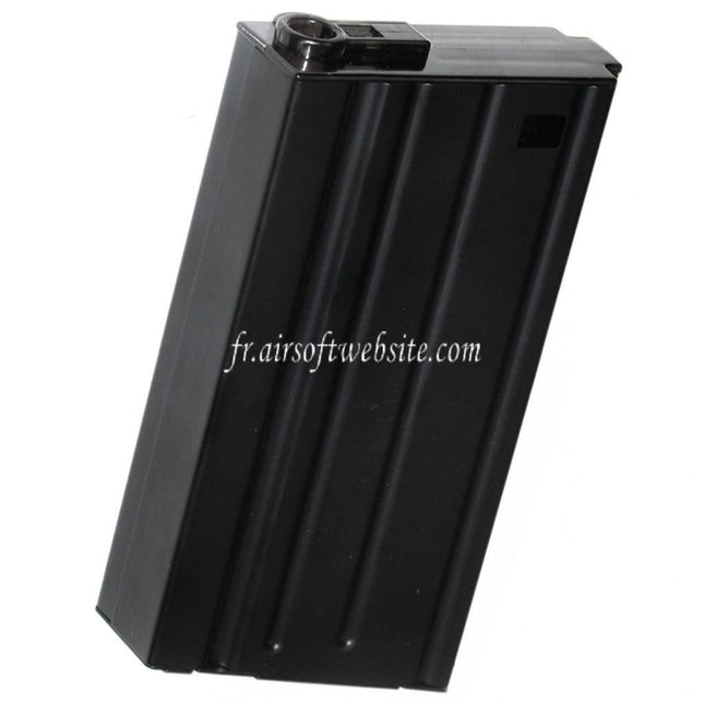 Battleaxe 150 Billes Mid-Cap Chargeur Convient pour JG Golden Eagle CYMA A&K G&P Tokyo Marui SR25 Série AEG Fusil Airsoft Noir