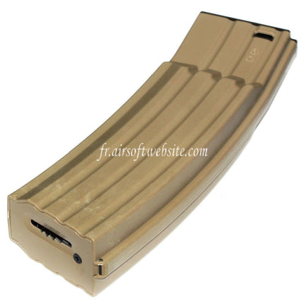 Airsoft Website 1000 Billes Polymère Hi-Cap Chargeur Convient pour M4 M16 Série AEG Fusil