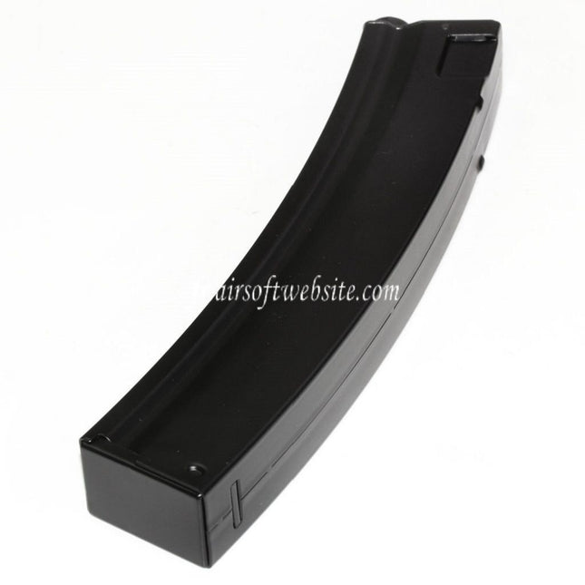 Airsoft Website 70 Billes Métal Mid-Cap Chargeur Convient pour Classic Army / CYMA / G&P / Golden Eagle / JG / SRC / Tokyo Marui MP5 Série AEG Fusil Noir