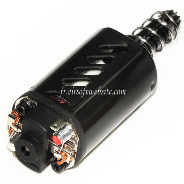 SOLINK Super Couple élevé Moteur Neodymium Magnet (Long Axe) 11.1V 31000RPM Convient pour M4 M16 MP5 G3 P90 Série V2 Vitesse Boîte AEG Fusil Airsoft