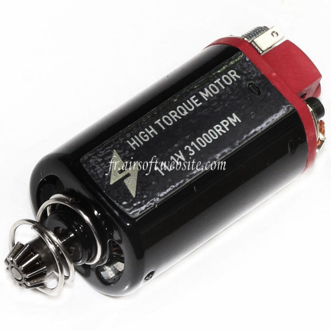 SOLINK Super Couple élevé Moteur (Court Axe) 11.1V 31000RPM Convient pour G36 AK47 AK74 AUG Thompson Série V3 Vitesse Boîte AEG Fusil Airsoft