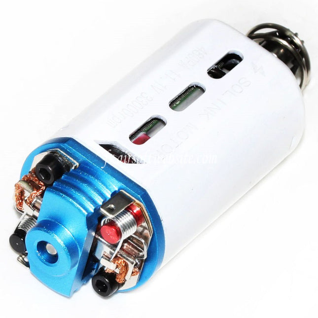 SOLINK Super Couple élevé Moteur (Court Axe) 11.1V 33000RPM Convient pour G36 AK47 AK74 AUG Thompson Série V3 Vitesse Boîte AEG Fusil Airsoft