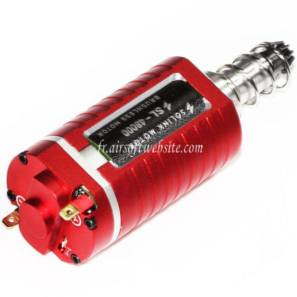 SOLINK SX-1 Advanced Sans Balai Super Grande Vitesse Moteur (Long Axe) 11.1V 48000RPM Convient pour M4 M16 MP5 G3 P90 Série V2 Vitesse Boîte AEG Fusil Airsoft