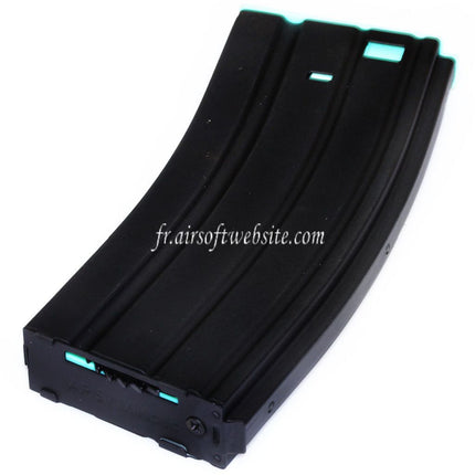 APS 300 Billes Métal Hi-Cap Chargeur Colored Core Convient pour M4 M16 Série AEG Fusil Airsoft
