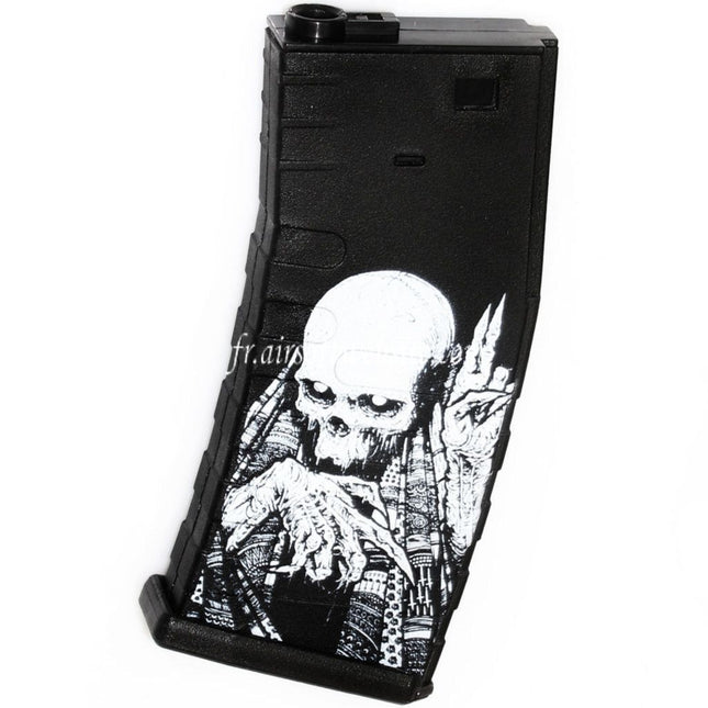 APS 130 Billes Polymère Mid-Cap Chargeur Convient pour M4 M16 Série AEG Fusil Airsoft