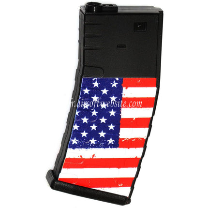 APS 130 Billes Polymère Mid-Cap Chargeur Convient pour M4 M16 Série AEG Fusil Airsoft