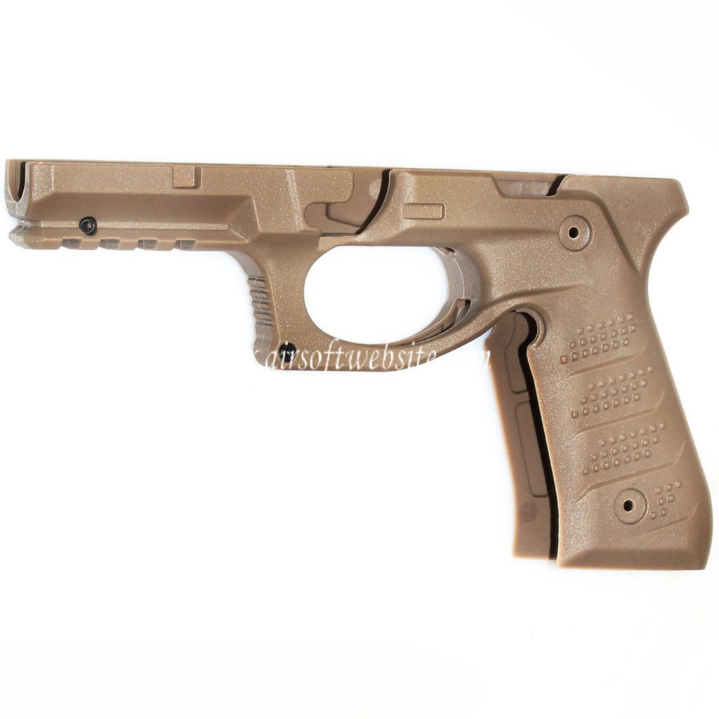 Airsoft Website Plastique Protection Cadre Conversion Kit Convient pour Tokyo Marui M92F Série GBB Pistolet
