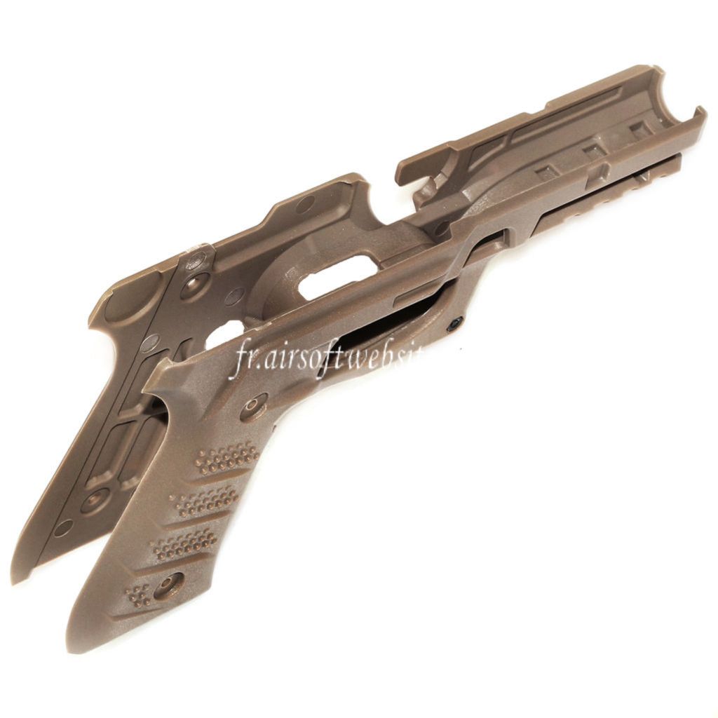 Airsoft Website Plastique Protection Cadre Conversion Kit Convient pour Tokyo Marui M92F Série GBB Pistolet