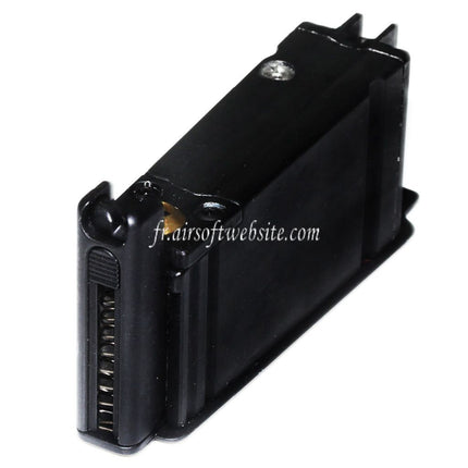 PPS 11 Billes Gaz Chargeur Convient pour TANAKA PPS KAR-98K 98K Série Gaz Bolt Action Sniper Fusil Airsoft Noir