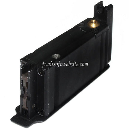 PPS 11 Billes Gaz Chargeur Convient pour TANAKA PPS KAR-98K 98K Série Gaz Bolt Action Sniper Fusil Airsoft Noir