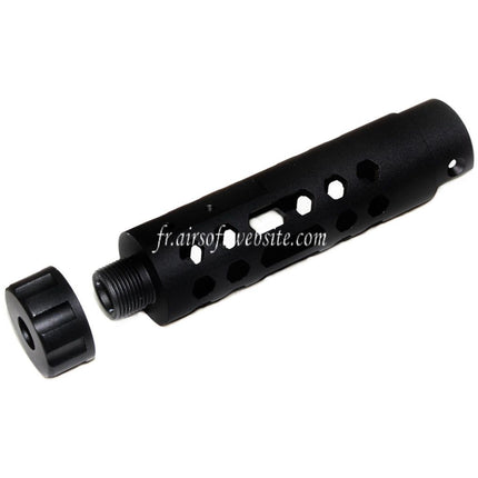 5KU CNC Aluminium Canon Extérieur Type-A Convient pour ACTION ARMY AAP-01 GBB Pistolet Airsoft