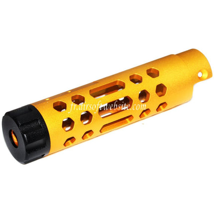 5KU CNC Aluminium Canon Extérieur Type-A Convient pour ACTION ARMY AAP-01 GBB Pistolet Airsoft