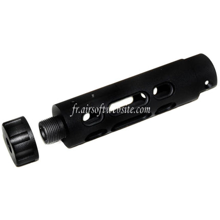 5KU CNC Aluminium Canon Extérieur Type-B Convient pour ACTION ARMY AAP-01 GBB Pistolet Airsoft