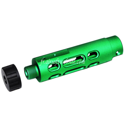 5KU CNC Aluminium Canon Extérieur Type-B Convient pour ACTION ARMY AAP-01 GBB Pistolet Airsoft