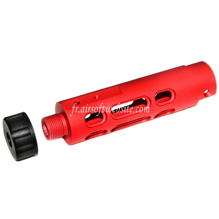 5KU CNC Aluminium Canon Extérieur Type-B Convient pour ACTION ARMY AAP-01 GBB Pistolet Airsoft