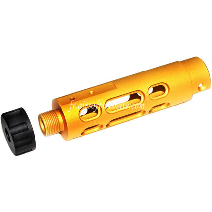 5KU CNC Aluminium Canon Extérieur Type-B Convient pour ACTION ARMY AAP-01 GBB Pistolet Airsoft