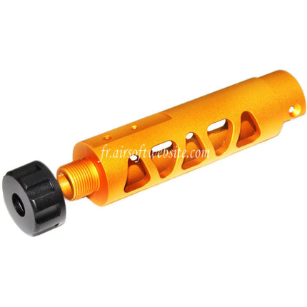 5KU CNC Aluminium Canon Extérieur Type-D Convient pour ACTION ARMY AAP-01 GBB Pistolet Airsoft