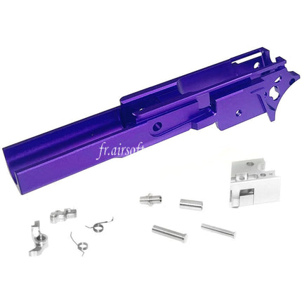 5KU CNC Aluminum Milieu Châssis Type-1 SV Convient pour Tokyo Marui Hi-Capa Série GBB Pistolet Airsoft