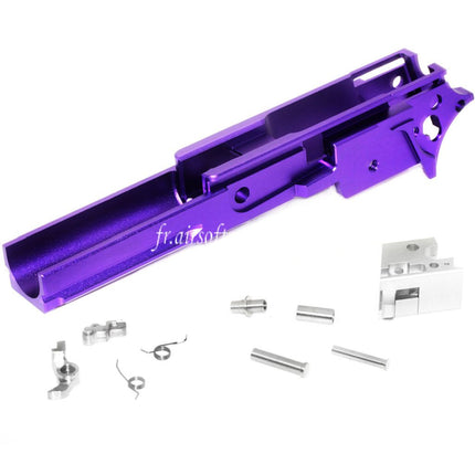 5KU CNC Aluminum Milieu Châssis Type-3 Convient pour Tokyo Marui Hi-Capa Série GBB Pistolet Airsoft