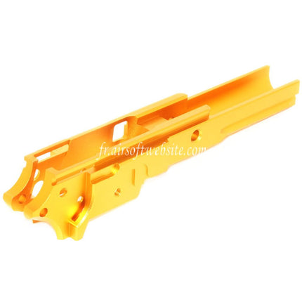 5KU CNC Aluminum Milieu Châssis Type-3 Convient pour Tokyo Marui Hi-Capa Série GBB Pistolet Airsoft
