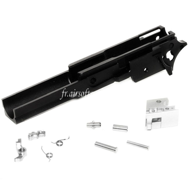 5KU CNC Aluminum Milieu Châssis Type-3 Convient pour Tokyo Marui Hi-Capa Série GBB Pistolet Airsoft