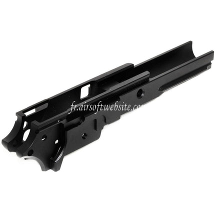 5KU CNC Aluminum Milieu Châssis Type-3 Convient pour Tokyo Marui Hi-Capa Série GBB Pistolet Airsoft