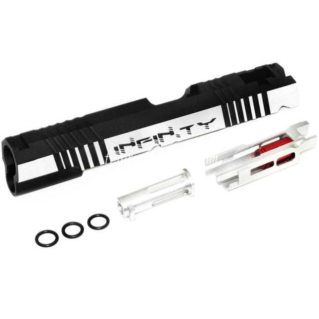 5KU CNC Aluminum Infinity Glissière Set Convient pour Tokyo Marui Hi-Capa 5.1 1911 Série GBB Pistolet Airsoft
