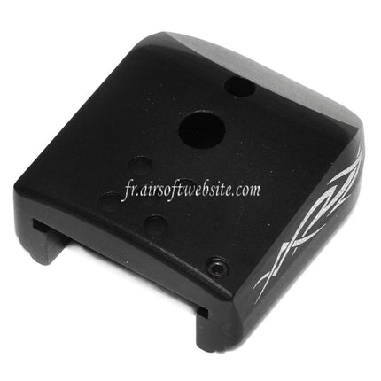AIP Lasered Chargeur Base Plaque Couvre Type-4 Convient pour ARMY EMG SAI STI TTI AW WE Tokyo Marui Hi-Capa GBB Co2 Gaz Pistolet Chargeur Noir