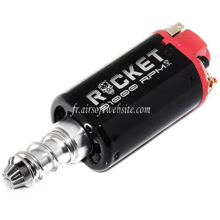 APS Rocket Grande Vitesse Moteur Long Axe 31000 RPM Convient pour P90 MP5 G3 M4 M16 Série AEG Fusil Airsoft