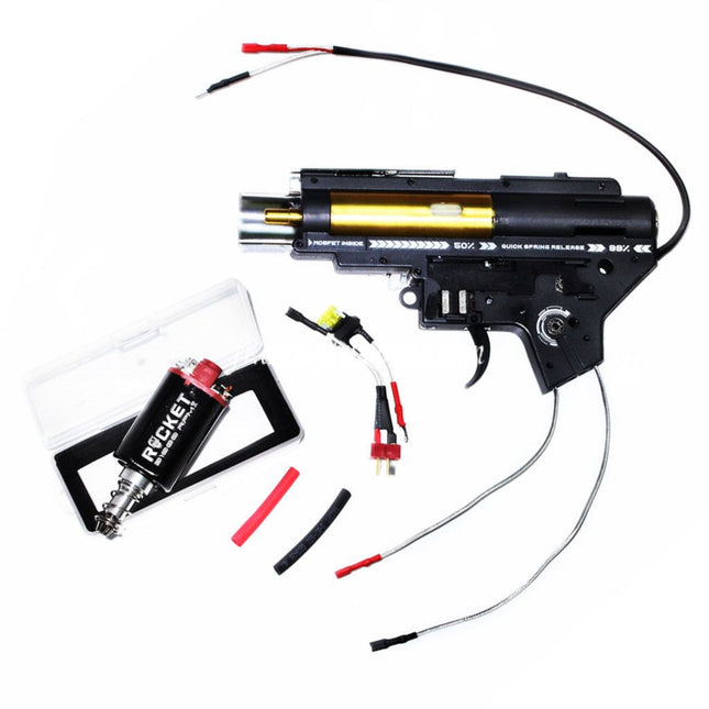 APS Rocket Edge II 8mm High Cycle Version 2 V2 Vitesse Boîte Convient pour APS ASR Tokyo Marui M4 M16 Série AEG Rifle Airsoft Arrière Câblage