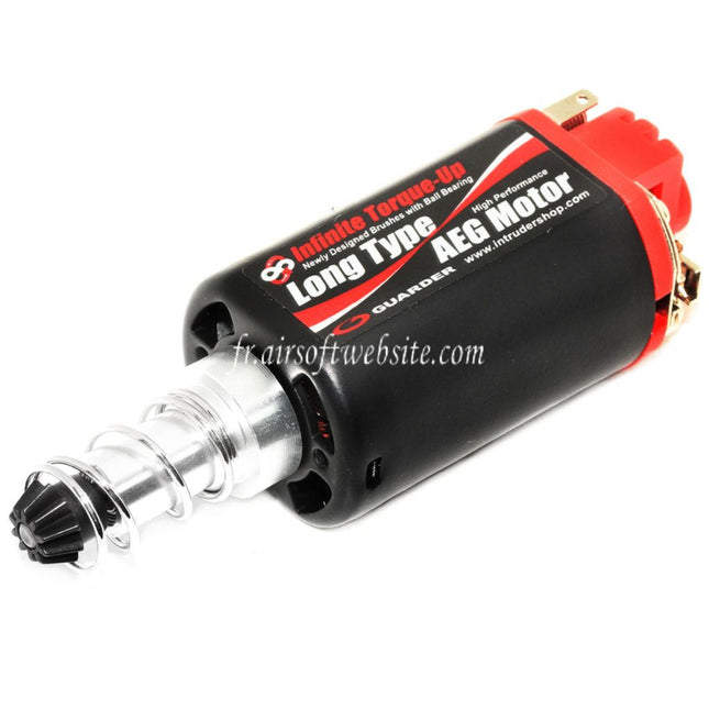 Guarder Infinite Couple-Up Moteur Long Axe Convient pour P90 MP5 G3 M4 M16 Série AEG Fusil Airsoft